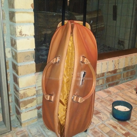 Joy Mangano Bags Joy Mangano Wheels Rolling Duffle Luggage Jm New